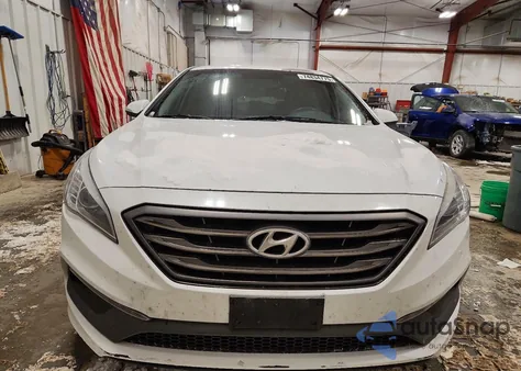 2015 Hyundai Sonata Sport из США, поврежденный, VIN 5NPE34AF4FH126445